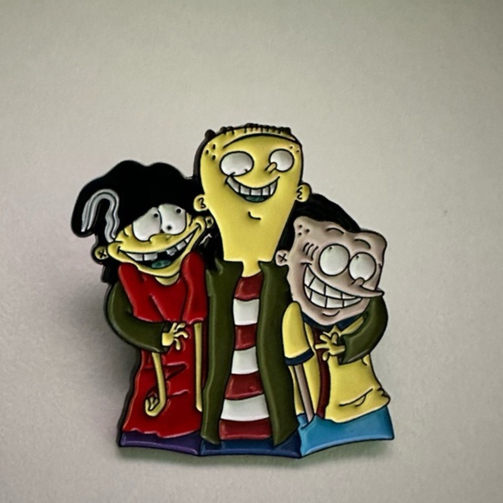 Ed Edd n Eddy 1999  Cartoon Comedy Enamel Metal Pin